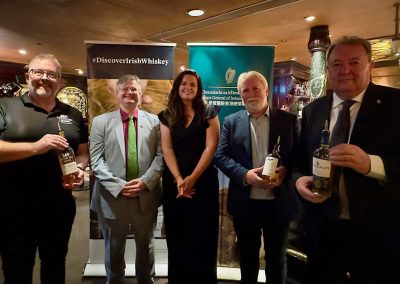 Irish whiskey distilleries in Hong Kong this week for trade event and export opportunities Irish Whiskey Association Hong Kong