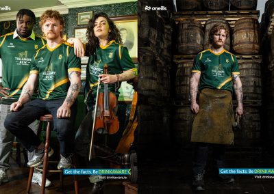 Two Irish Icons Unite: Tullamore D.E.W. Distillery and O’Neills Launch Limited-Edition Jersey Tullamore Dew and ONeills Collaboration
